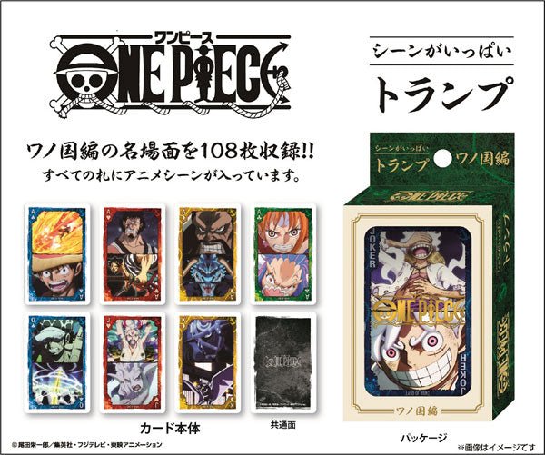 Ensky ONE PIECE Scene Filled Playing Cards Wano Country Edition - Otaku Collectives