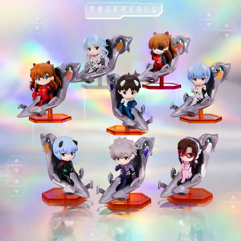 Evangelion Pilot Series Blind Box Figures - Collectible Toys Evangelion Pilot Series Blind Box Figures - Collectible Toys