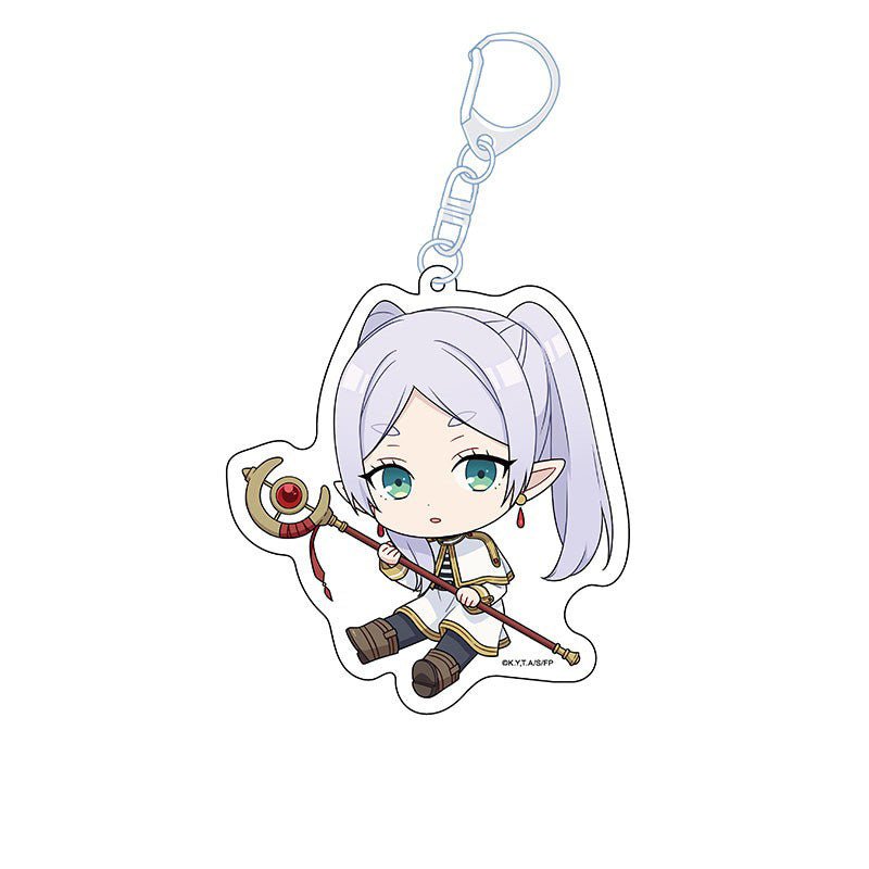 [Frieren: Beyond Journey's End] Petanko Acrylic Key Ring - Frieren - Otaku Collectives