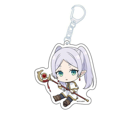 [Frieren: Beyond Journey's End] Petanko Acrylic Key Ring - Frieren - Otaku Collectives