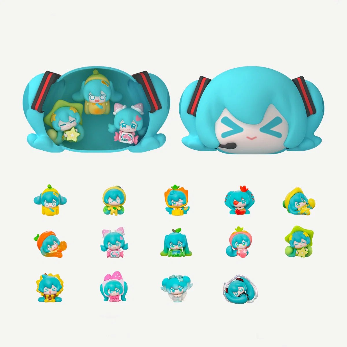 Funism Hatsune Miku Dopamine Qface Blind Box - Otaku Collectives