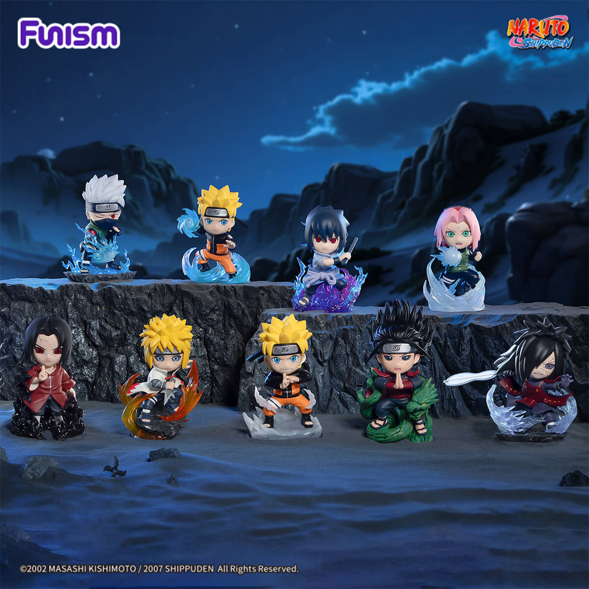 Funism Naruto Shippuden Chronicles Great Ninja War Series Vol.1 Blind Box Figure - Otaku Collectives