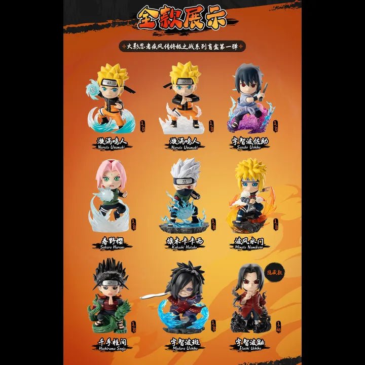 Funism Naruto Shippuden Chronicles Great Ninja War Series Vol.1 Blind Box Figure - Otaku Collectives