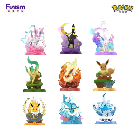 Funism Pokemon Eevee Evolution Adventure Series 2 Figure Blind Box - Otaku Collectives