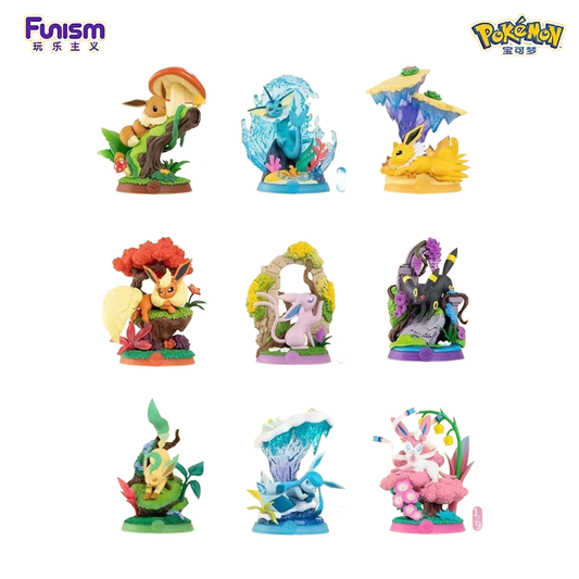 Funism Pokemon Eevee Forest Adventure Series 3 Figure Blind Box - Otaku Collectives