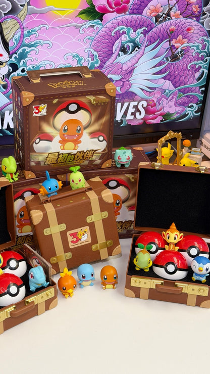 Funism Pokémon Palmsize Wonders 30th Anniversary First Partner Series Figures - Otaku Collectives