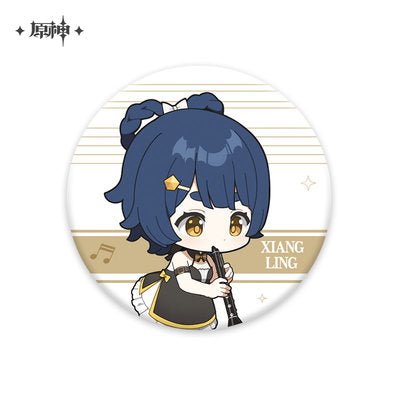 [Genshin Impact] 2021 Concert Series Chibi Can Badge Xiangling - Otaku Collectives