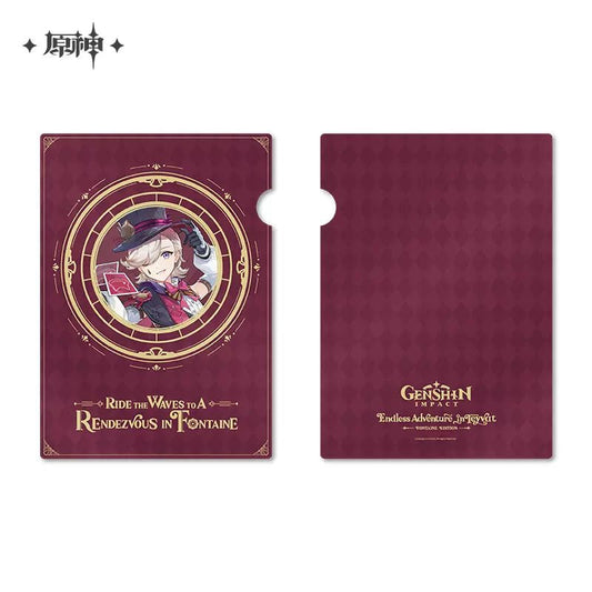 [Genshin Impact] 2023 Genshin Game Art Exhibition Series Folder - Lyney - Otaku Collectives