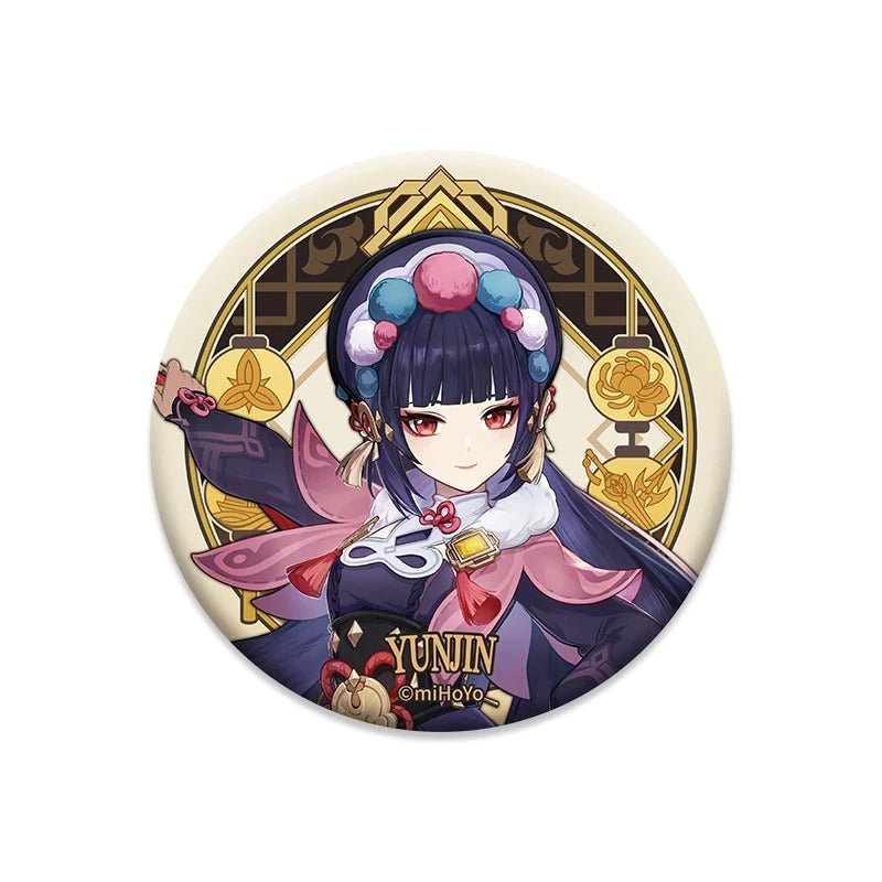 [Genshin Impact] Chara Can Badge Yunjin - Otaku Collectives