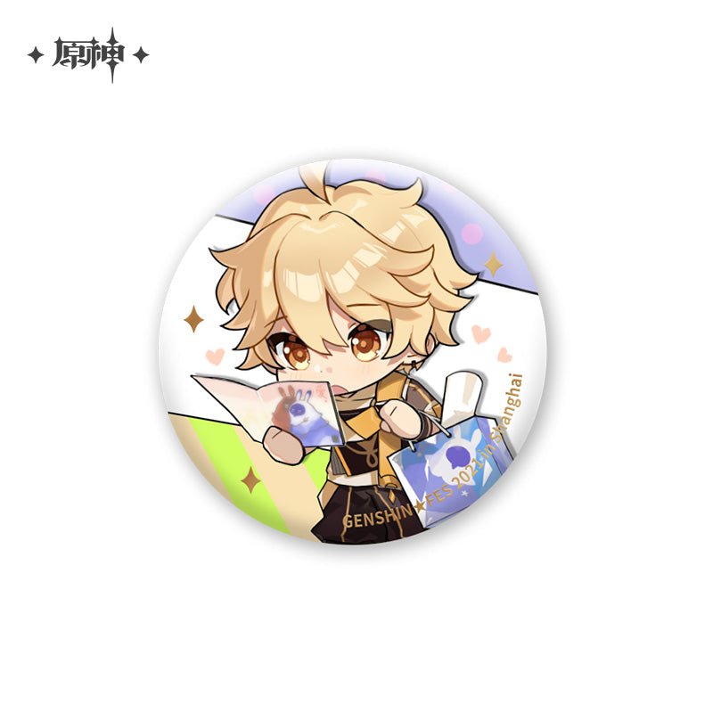 [Genshin Impact] Chibi 1st Anniversary Series - Badge Aether - Otaku Collectives