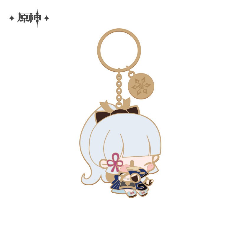 [Genshin Impact] Chibi Character Metal Pendant - Kamisato Ayaka - Otaku Collectives