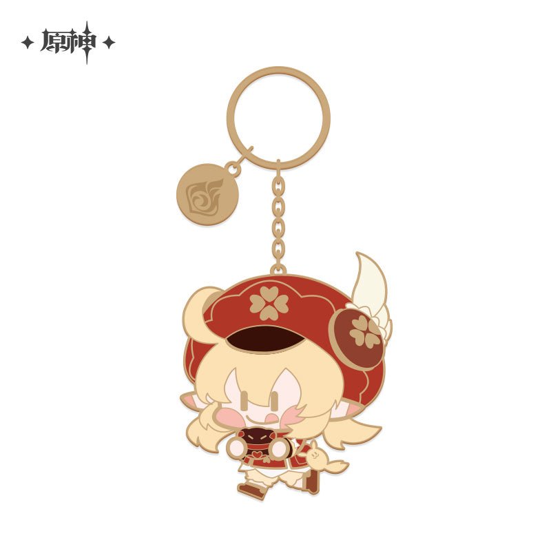 [Genshin Impact] Chibi Character Metal Pendant - Klee - Otaku Collectives