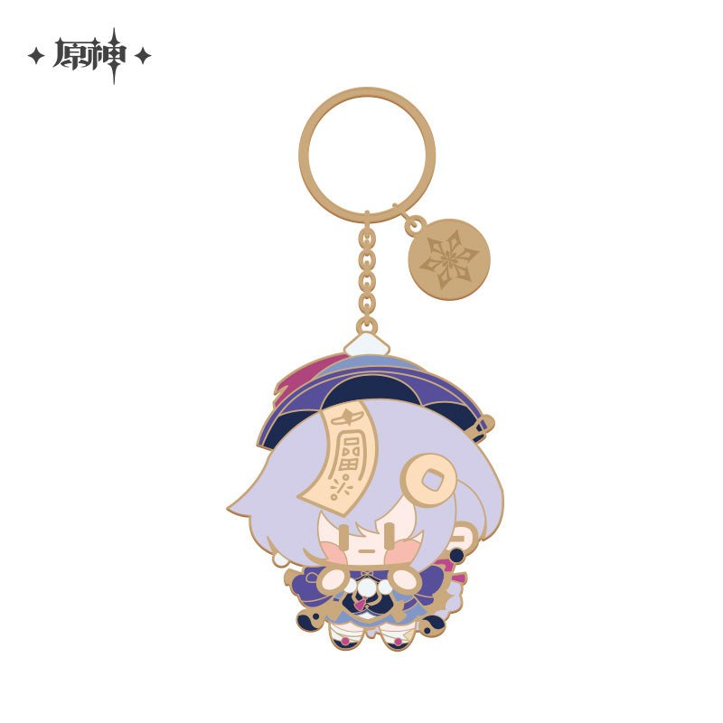 [Genshin Impact] Chibi Character Metal Pendant - Qiqi - Otaku Collectives