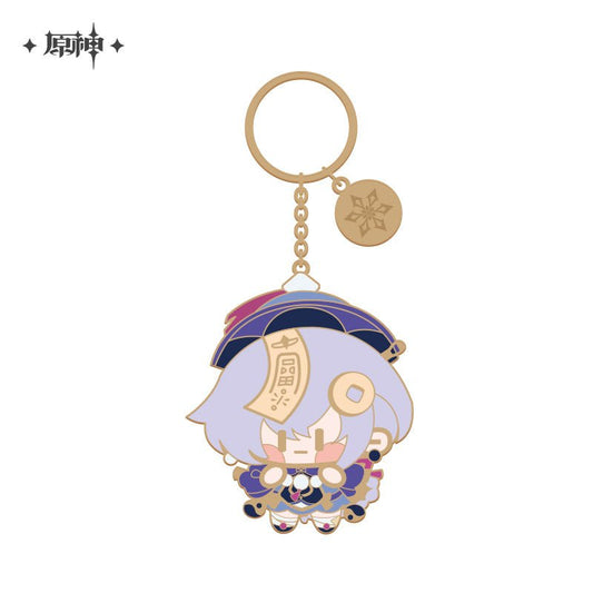 [Genshin Impact] Chibi Character Metal Pendant - Qiqi - Otaku Collectives