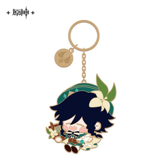 [Genshin Impact] Chibi Character Metal Pendant - Venti - Otaku Collectives