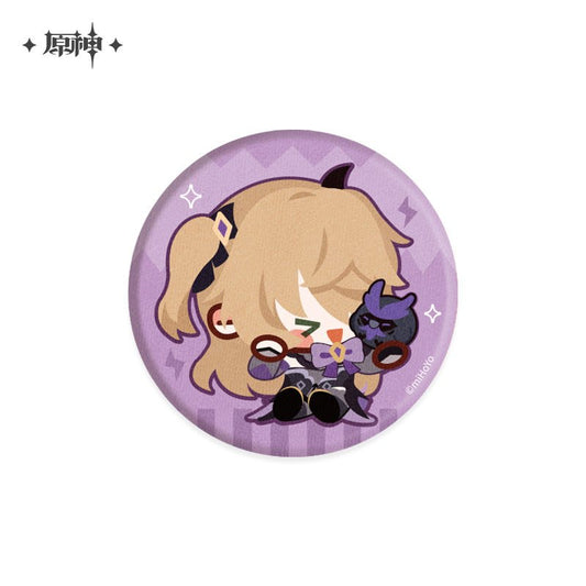 [Genshin Impact] Chibi Character Plushy Badge - Fischl - Prinzessin der Verurteilung! - Otaku Collectives