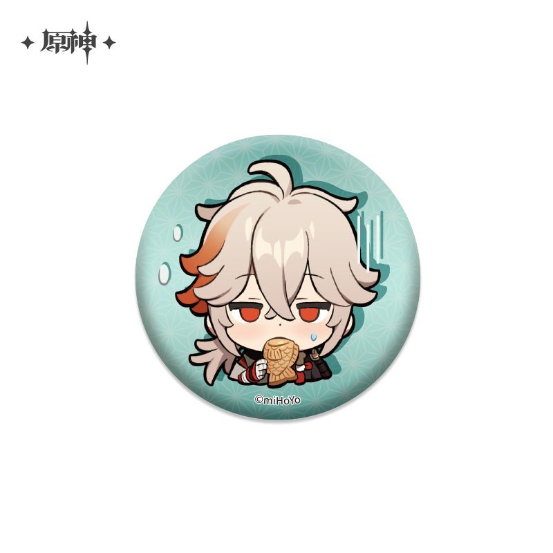 [Genshin Impact] Chibi Character Series Badge Vol.1 - Kaedehara Kazuha - Otaku Collectives