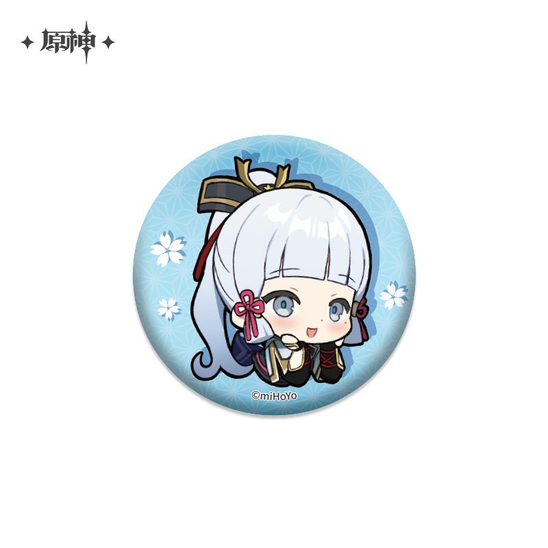 [Genshin Impact] Chibi Character Series Badge Vol.1 - Kamisato Ayaka - Otaku Collectives