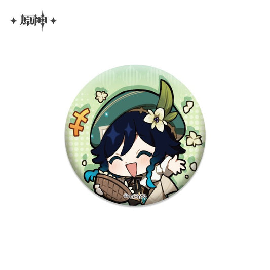 [Genshin Impact] Chibi Character Series Badge Vol.1 - Venti - Otaku Collectives