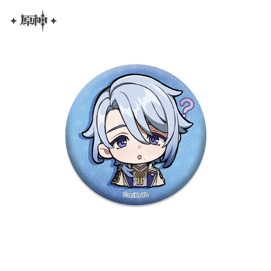 [Genshin Impact] Chibi Character Series Badge Vol.2 - Kamisato Ayato - Otaku Collectives