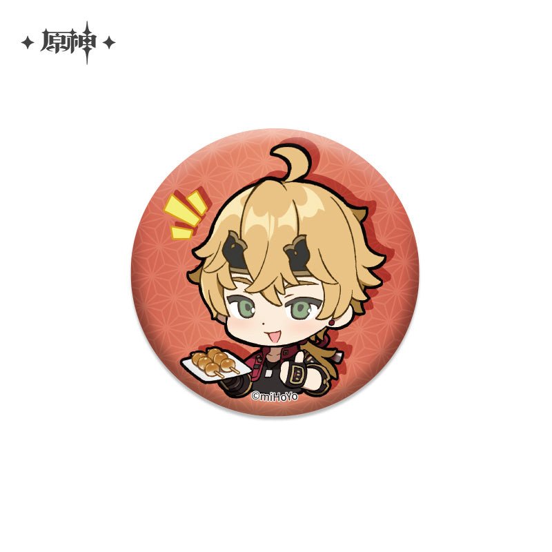 [Genshin Impact] Chibi Character Series Badge Vol.2 - Thoma - Otaku Collectives