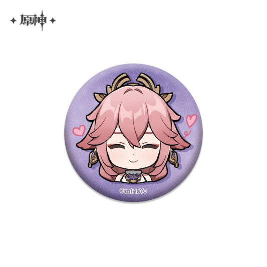 [Genshin Impact] Chibi Character Series Badge Vol.2 - Yae Miko - Otaku Collectives