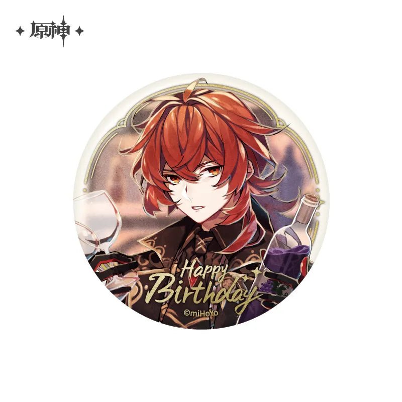 [Genshin Impact] Destined Day Series Badge - Diluc (2021 model) - Otaku Collectives