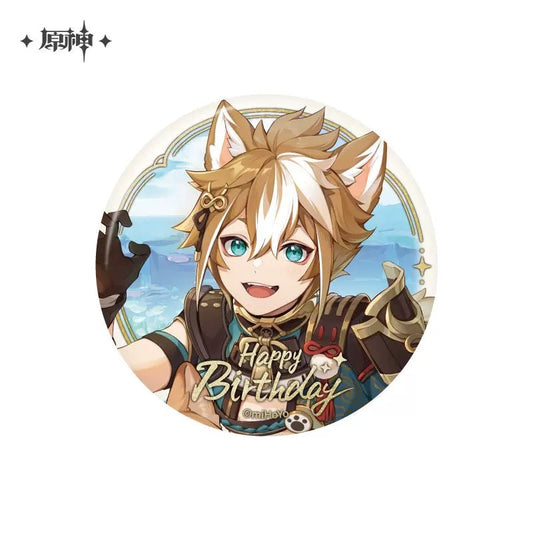 [Genshin Impact] Destined Day Series Badge - Gorou (2023 model) - Otaku Collectives