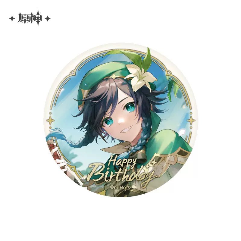 [Genshin Impact] Destined Day Series Badge - Venti (2022 model) - Otaku Collectives