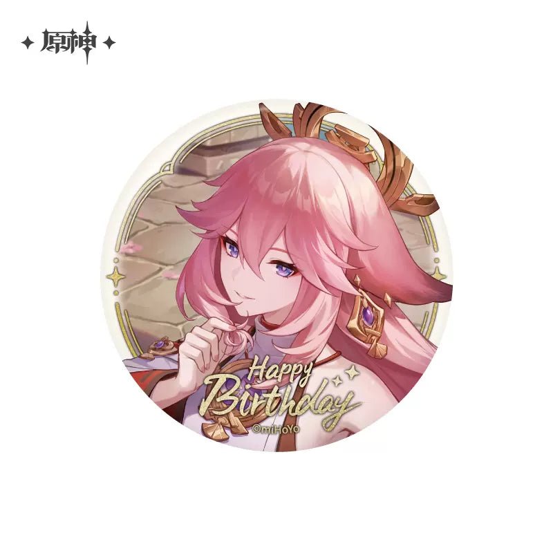 [Genshin Impact] Destined Day Series Badge - Yae Miko (2023 model) - Otaku Collectives