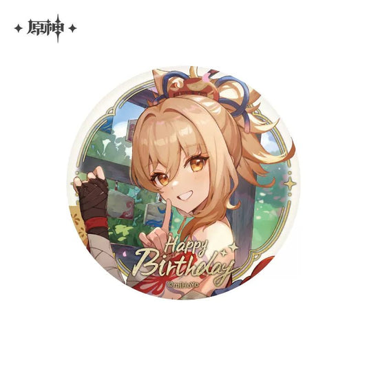 [Genshin Impact] Destined Day Series Badge - Yoimiya (2023 version) - Otaku Collectives