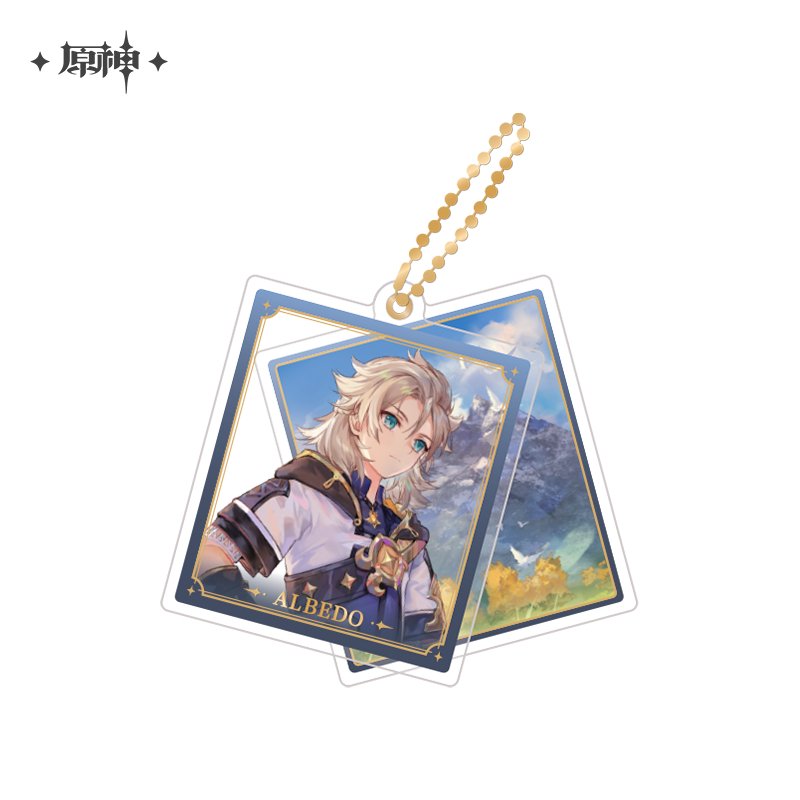 [Genshin Impact] Event Artwork Series Acrylic Pendant - Albedo - Otaku Collectives