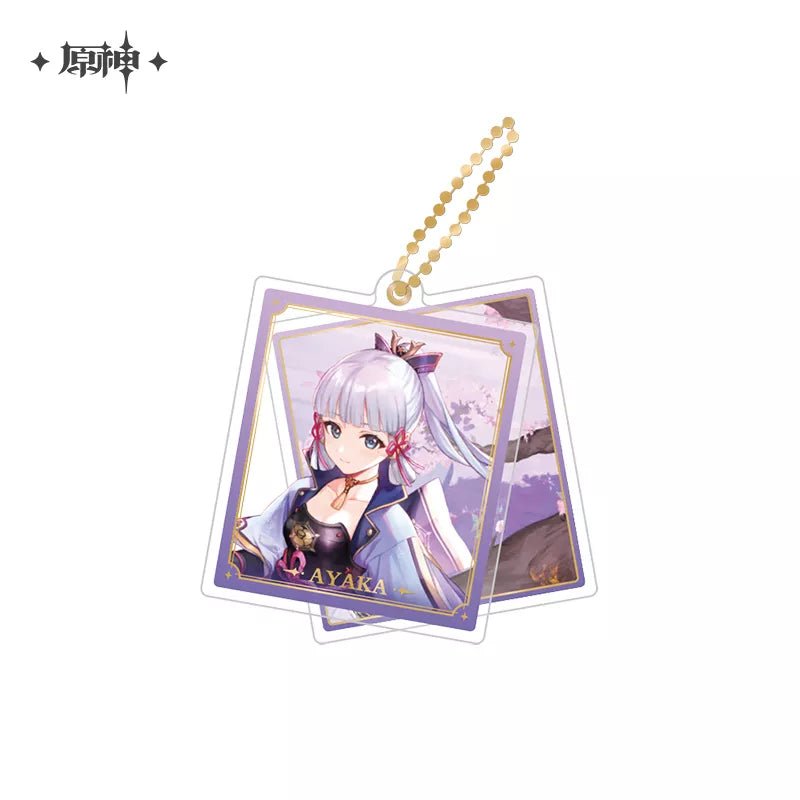 [Genshin Impact] Event Artwork Series Acrylic Pendant - Kamisato Ayaka - Otaku Collectives