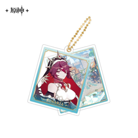 [Genshin Impact] Event Artwork Series Acrylic Pendant - Rosaria - Otaku Collectives