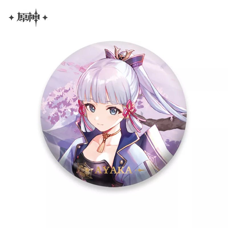 [Genshin Impact] Event Artwork Series Badge - Kamisato Ayaka - Otaku Collectives