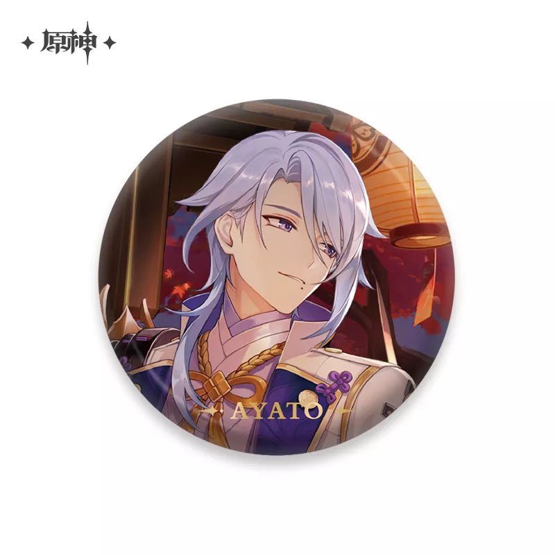 [Genshin Impact] Event Artwork Series Badge - Kamisato Ayato - Otaku Collectives