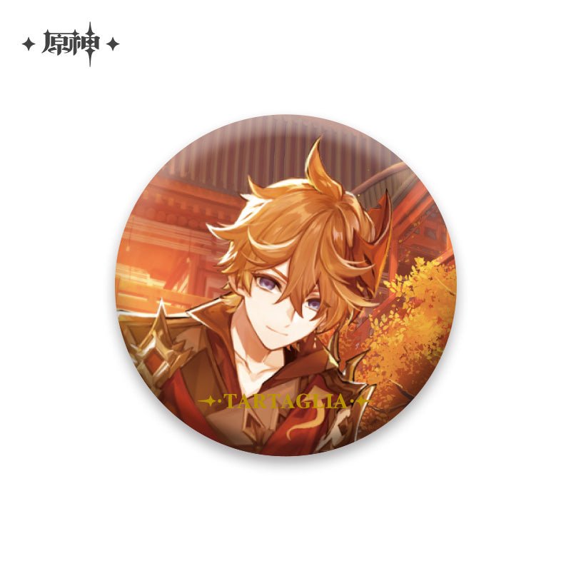 [Genshin Impact] Event Artwork Series Badge - Tartaglia - Otaku Collectives