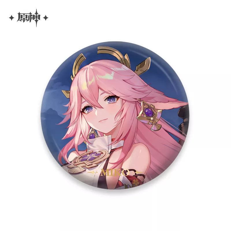 [Genshin Impact] Event Artwork Series Badge - Yae Miko - Otaku Collectives