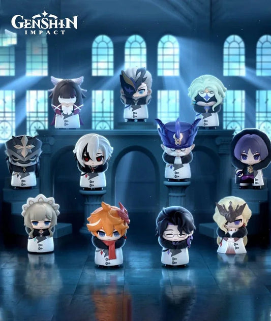 Genshin Impact Fatui Harbingers Chibi Mini Figure Blind Box - Otaku Collectives