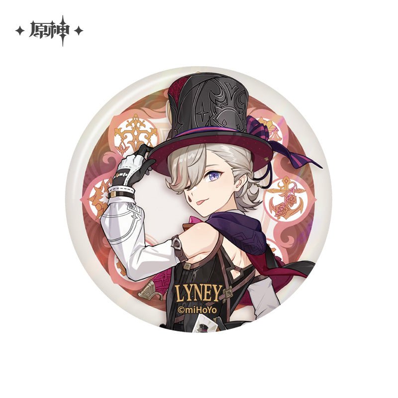 [Genshin Impact] Fontaine Theme Series Character Badge - Lyney - Otaku Collectives