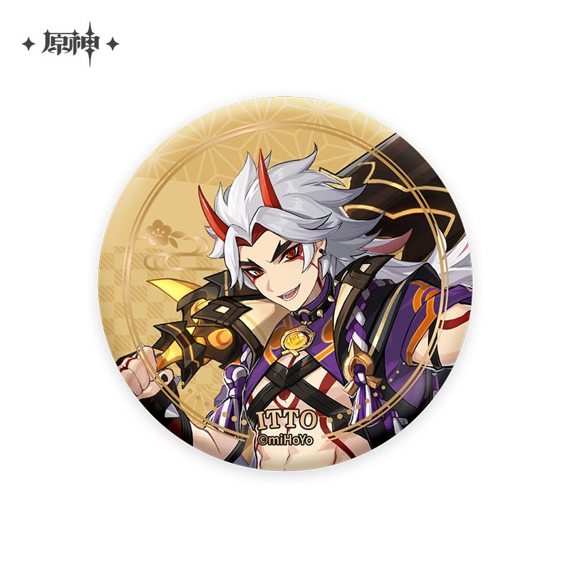 [Genshin Impact] Inazuma Character Badge - Arataki Itto - Otaku Collectives