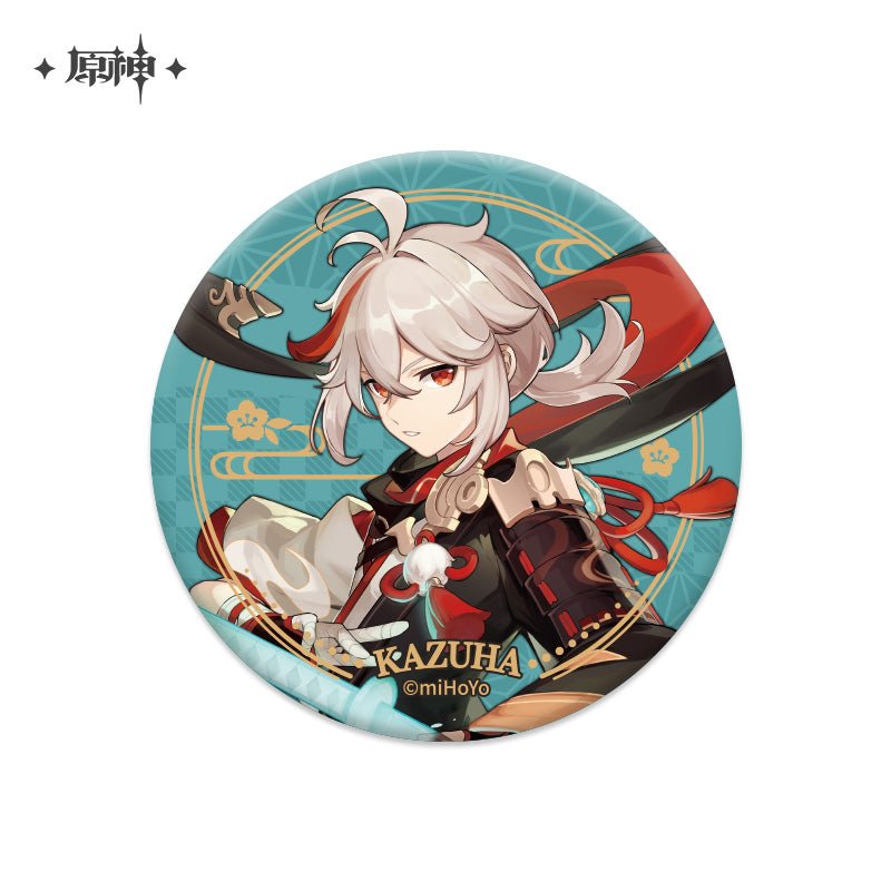 [Genshin Impact] Inazuma Character Badge - Kaedehara Kazuha - Otaku Collectives