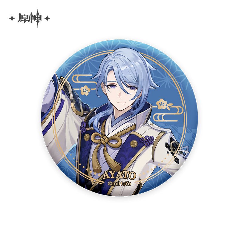 [Genshin Impact] Inazuma Character Badge - Kamisato Ayato - Otaku Collectives