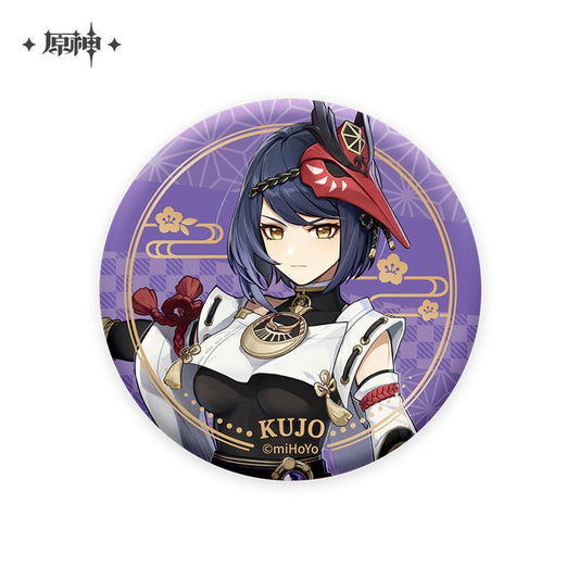 [Genshin Impact] Inazuma Character Badge - Kujou Sara - Otaku Collectives