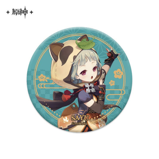 [Genshin Impact] Inazuma Character Badge - Sayu - Otaku Collectives