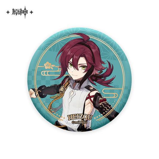 [Genshin Impact] Inazuma Character Badge - Shikanoin Heizou - Otaku Collectives