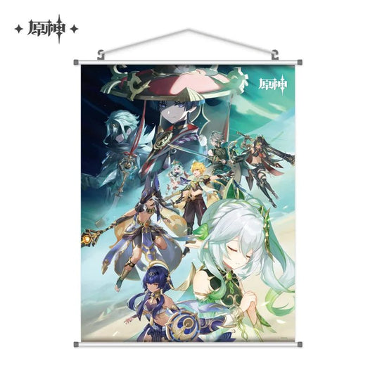 [Genshin Impact] King Deshret And The Three Magi Hanging Canvas Prints - King Deshret And The Three Magi - Otaku Collectives