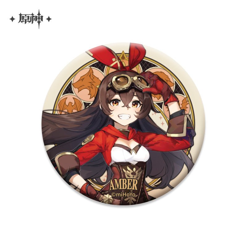 [Genshin Impact] Mondstadt Character Badge - Amber - Otaku Collectives