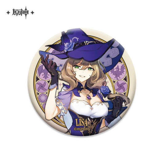 [Genshin Impact] Mondstadt Character Badge - Lisa - Otaku Collectives