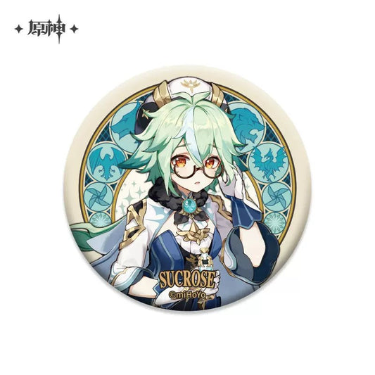 [Genshin Impact] Mondstadt Character Badge - Sucrose - Otaku Collectives